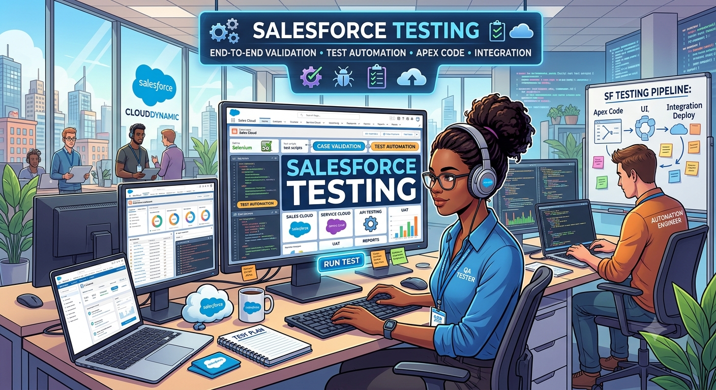 Testing a Salesforce App: Apex vs Selenium vs DevAssure O2 — A Side-by-Side Comparison