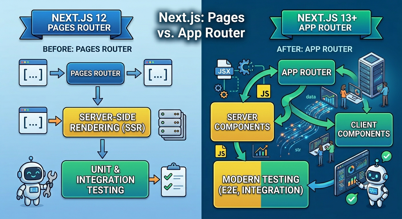 Next.js App Router Changed How Your App Renders. Did Your Tests Notice?
